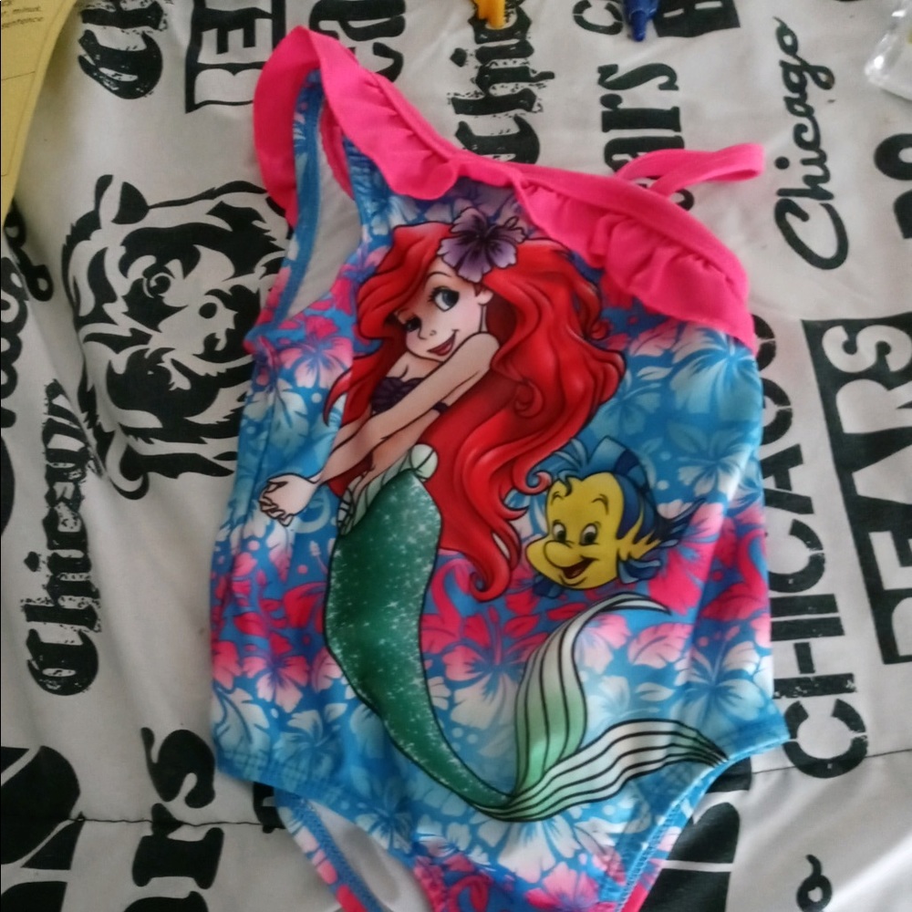 It has been wore a few times but in good swimming condition